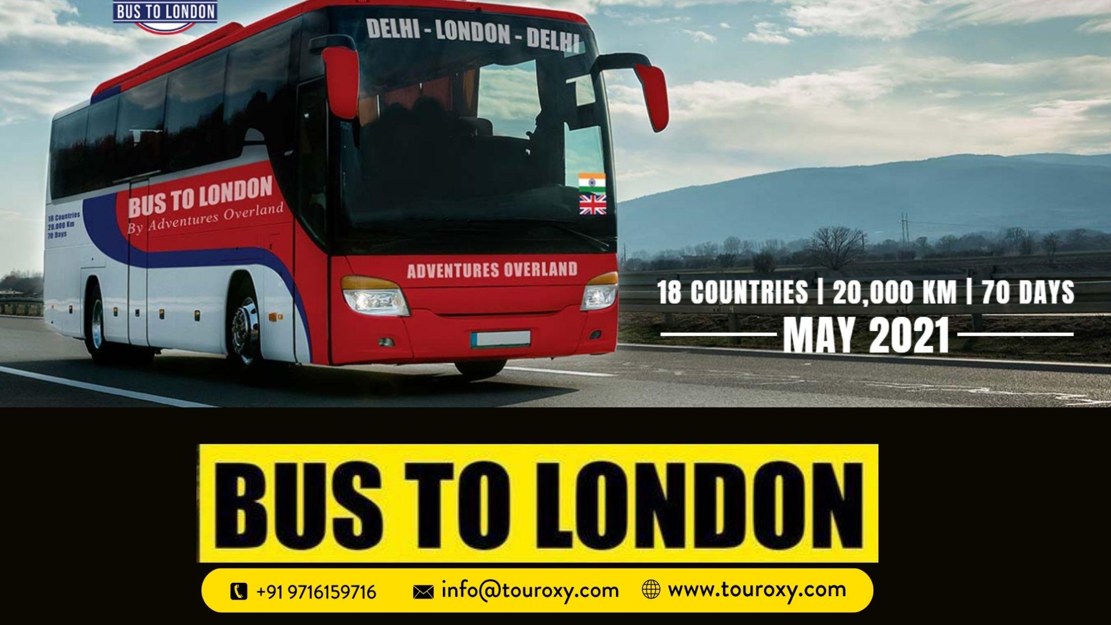 Now enjoy Historical Tour from DELHI to London