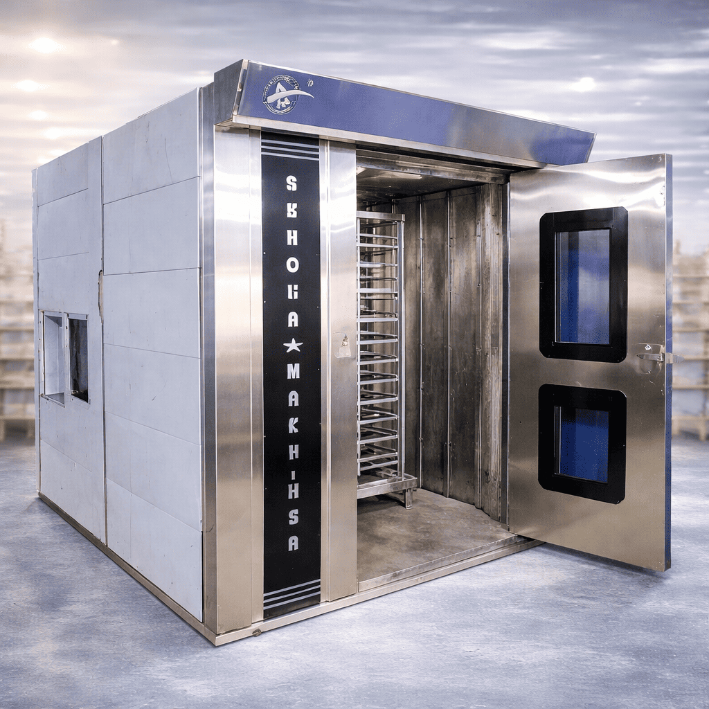 LPG Rotary Rack Oven 156 Tray (Dual Trolley Function)